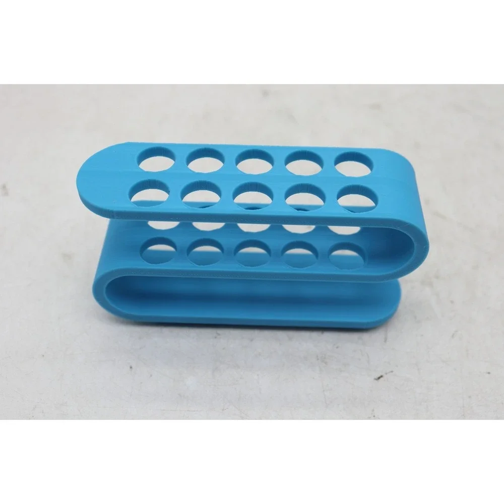 Modern Desktop Office Organizer - 3D Printed Pen/Pencil Holder - Turquoise - USA